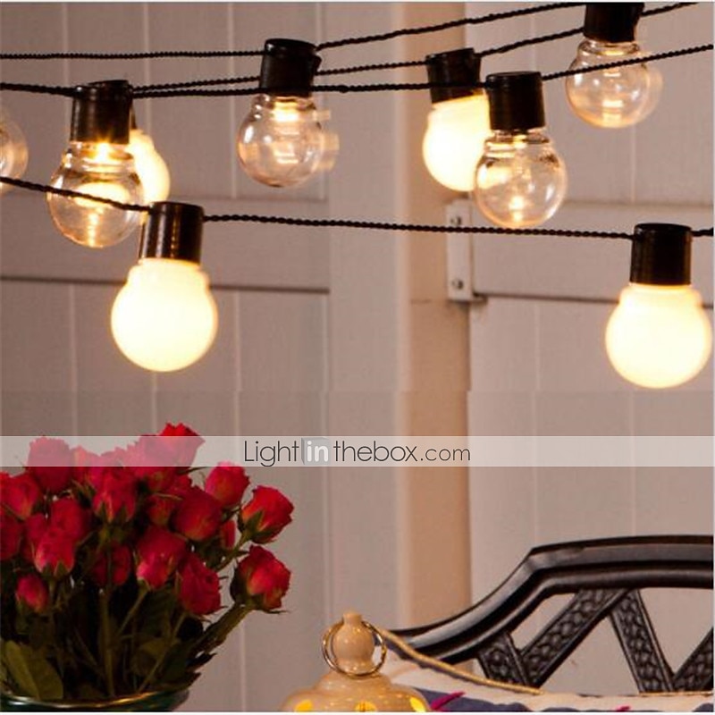 3m 10leds festoen led globe led flexibele string licht fee lamp kerst fee string licht guirlande tuin patio tuin decoratie vakantie buitenverlichting eu us plug ac110v 120v 220v 230v 240v 2025 - $13.49 –P5