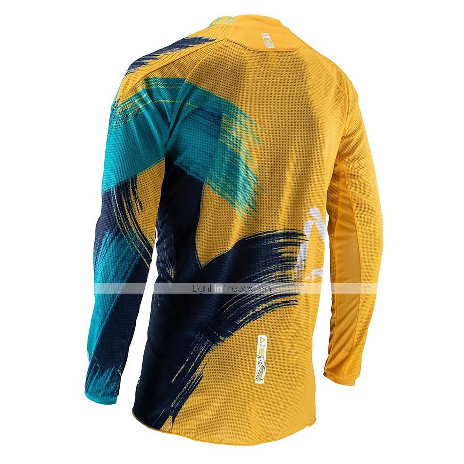 21Grams Men's Cycling Jersey Downhill Jersey Dirt Bike Jersey Long