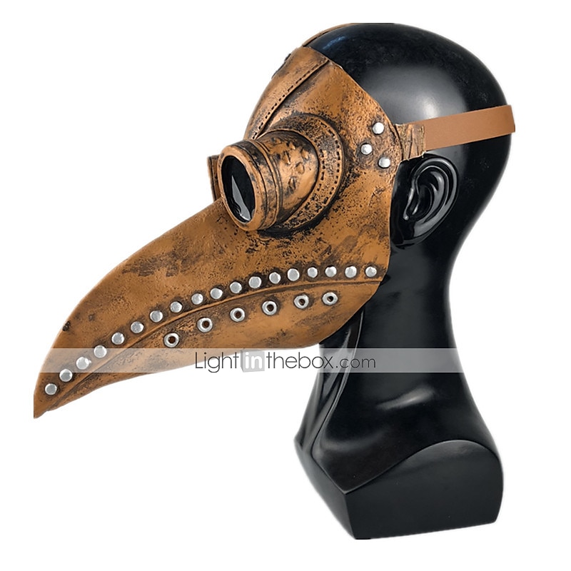 Retro Punk a gotika Steampunk Maska Maškarní Morový doktor Pevná barva Pánské Dámské Fantazie Steampunk předvečer Všech svatých Karneval Plesová maškaráda Párty Dospělé Maska Celý rok 2025 - $26.99 –P4