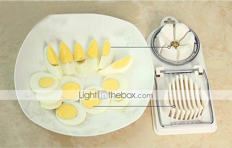 2-in-1 Egg Maker Kitchen Multi-function Egg Cutter Slice Cut Slicer