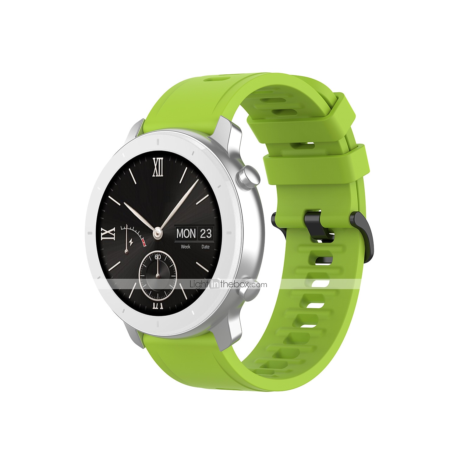 Watch Band for Amazfit GTR 4/3 Pro / 3/2/2e / 47mm, Stratos 3/2S / 2, Pace 1 Silicone Replacement  Strap Sport Band Wristband 2026 - $9.99 –P11