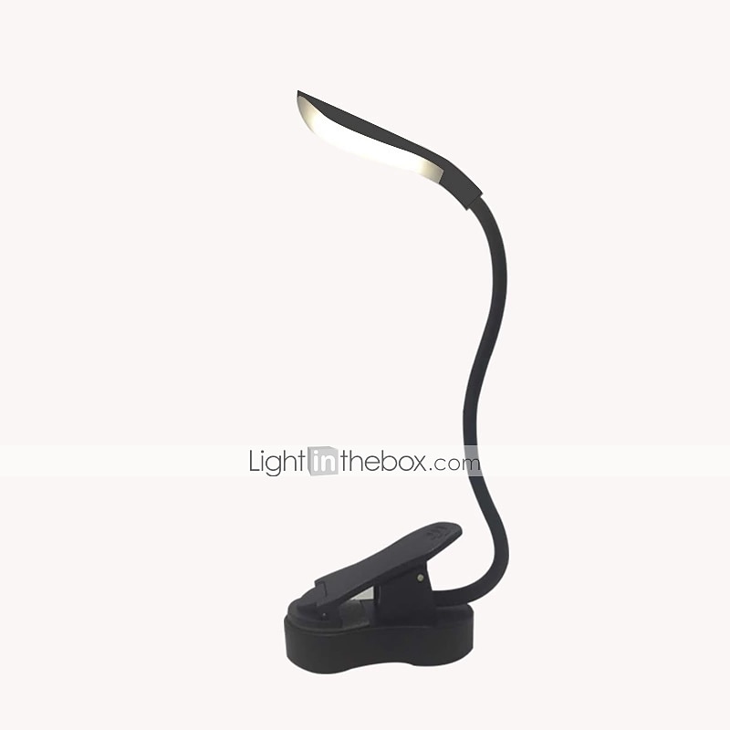 Lampe de lecture Rechargeable / Protection des Yeux / Intensité Réglable Moderne contemporain Batterie Li intégrée Pour Bureau / Bureau de maison / Bureau ABS DC 5V Blanche / Noir de 2025 ? $22.99 –P5
