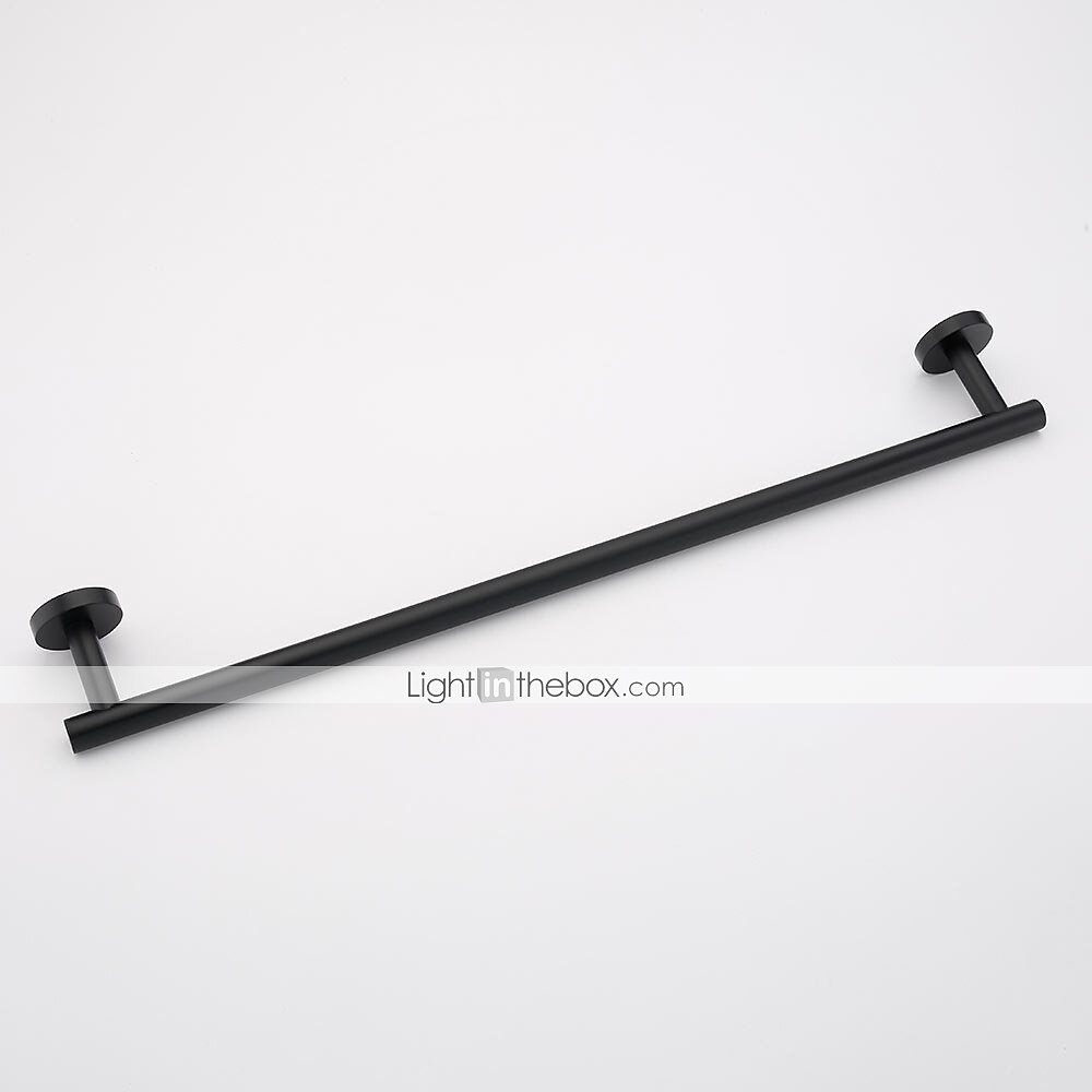 portasciugamani per bagno, portasciugamani in acciaio inossidabile nero opaco, portasciugamani da parete (40 cm ~ 60 cm) del 2025 a $36.99 –P4
