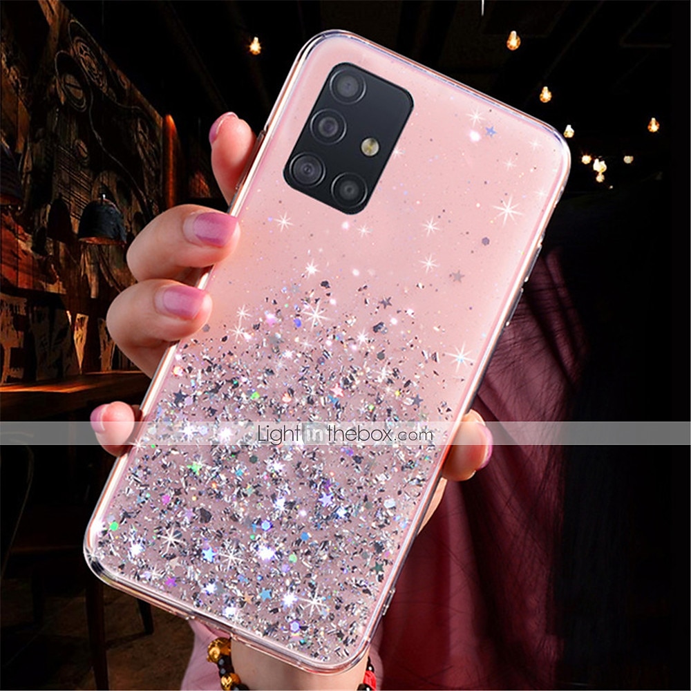 телефон Кейс для Назначение SSamsung Galaxy S24 S23 S22 S21 S20 Plus Ultra А73 А53 А33 A72 A52 A42 S25 Ультра Кейс на заднюю панель со стендом Полная защита тела Сияние и блеск 2025 - $11.99 –P7