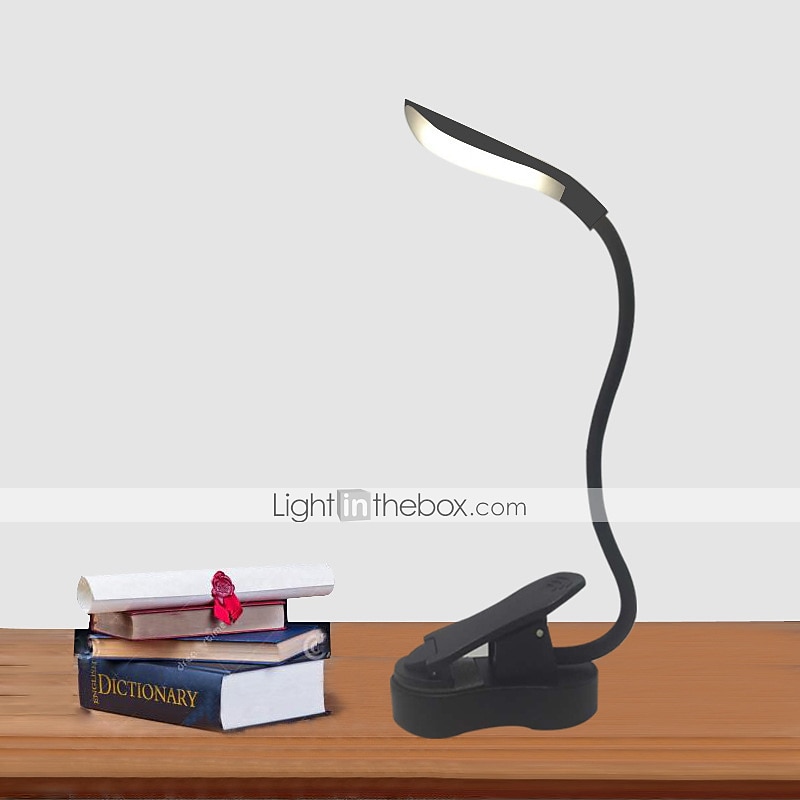 Lampe de lecture Rechargeable / Protection des Yeux / Intensité Réglable Moderne contemporain Batterie Li intégrée Pour Bureau / Bureau de maison / Bureau ABS DC 5V Blanche / Noir de 2025 ? $22.99 –P3