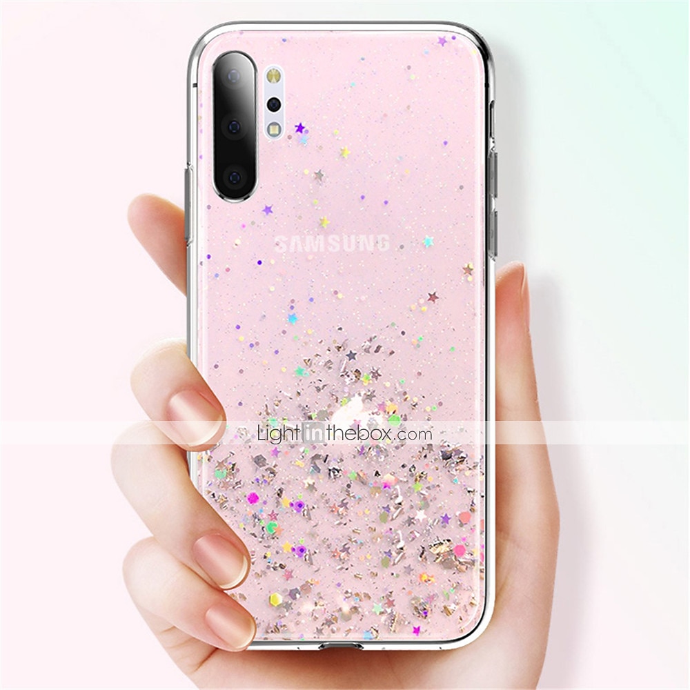 τηλέφωνο tok Για Samsung Galaxy S24 S23 S22 S21 S20 Plus Ultra Α73 Α53 Α33 A42 S25 Ultra Πίσω Κάλυμμα Λάμψη γκλίτερ Ουρανός Λάμψη γκλίτερ TPU 2025 - $14.99 –P9
