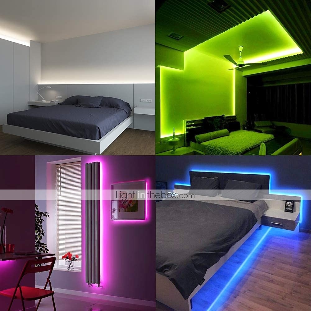 LOENDE 3x5M bandes lumineuses LED Ruban LED Flexibles Ensemble de Luminaires 900 LED 2835 SMD 8mm 1 set RGB Noël Nouvel An Créatif Découpable Décorative 12 V  Auto-Adhésives de 2025 ? $30.99 –P5