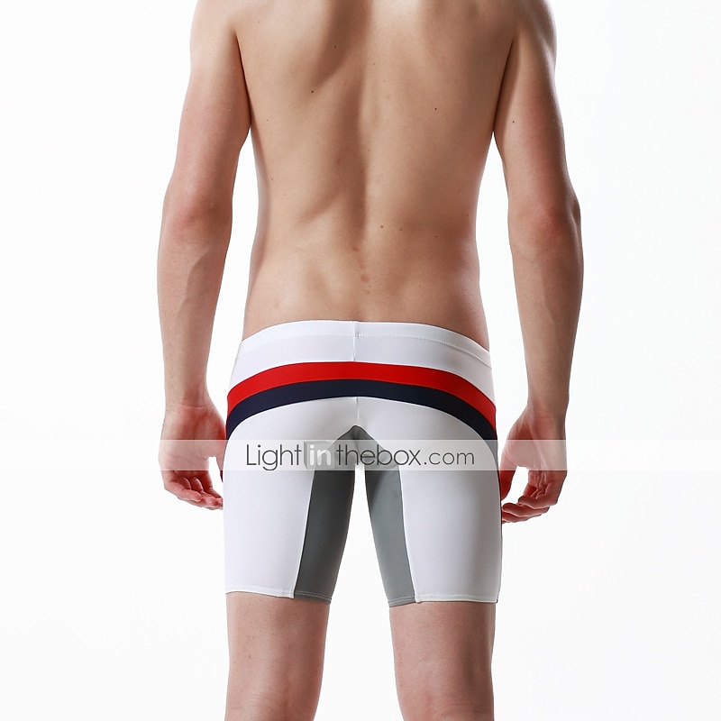 SEOBEAN® Per uomo Pantaloncini da mare Pantaloni Nuoto Surf Sport acquatici Costumi da bagno Traspirante Asciugatura rapida Comodo Chinlon Elastene Abbigliamento mare / Estate / Elasticizzato del 2026 a $16.49 –P8