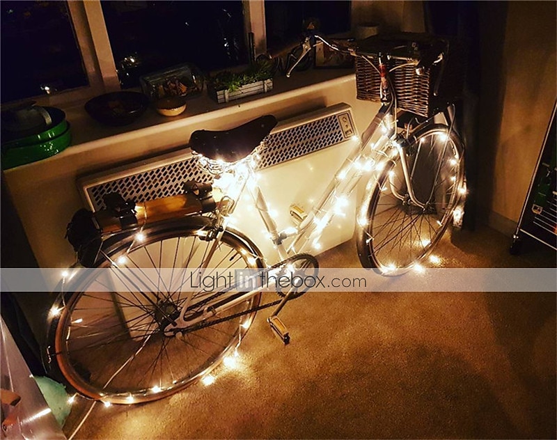 elegante festa di nozze ricevimento 10m 100led filo d'argento luci a led stringa - flessibile ghirlanda fata stringa bianco caldo per arredamento casa del 2025 a $12.99 –P5