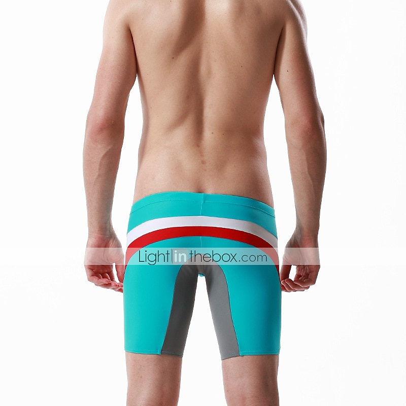 SEOBEAN® Per uomo Pantaloncini da mare Pantaloni Nuoto Surf Sport acquatici Costumi da bagno Traspirante Asciugatura rapida Comodo Chinlon Elastene Abbigliamento mare / Estate / Elasticizzato del 2026 a $16.49 –P12