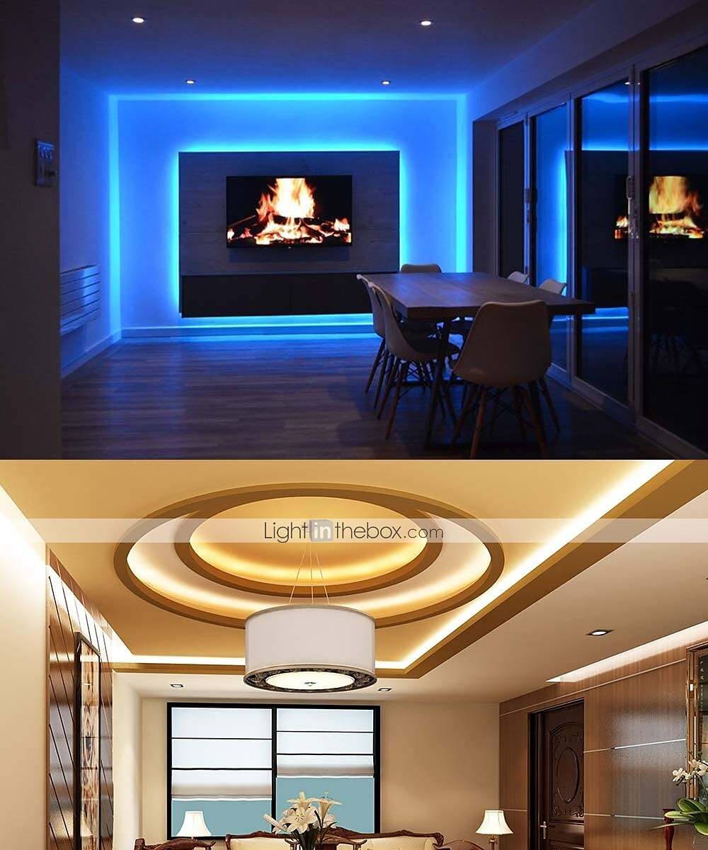 LOENDE 3x5M bandes lumineuses LED Ruban LED Flexibles Ensemble de Luminaires 900 LED 2835 SMD 8mm 1 set RGB Noël Nouvel An Créatif Découpable Décorative 12 V  Auto-Adhésives de 2025 ? $30.99 –P6