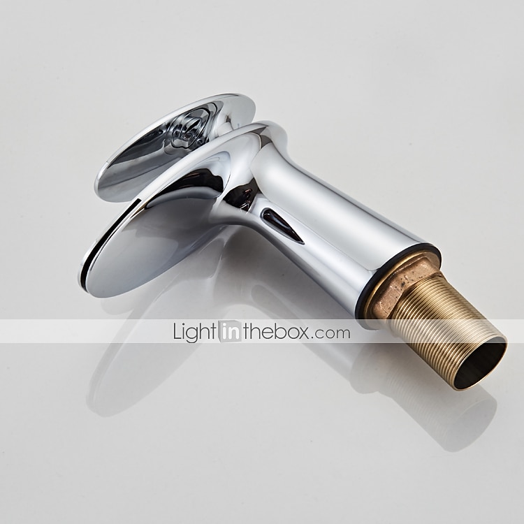 Rubinetto per lavabo da bagno, rubinetti per vasca da bagno in stile moderno monoforo a cascata in ottone con acqua calda e fredda del 2025 a $105.99 –P2