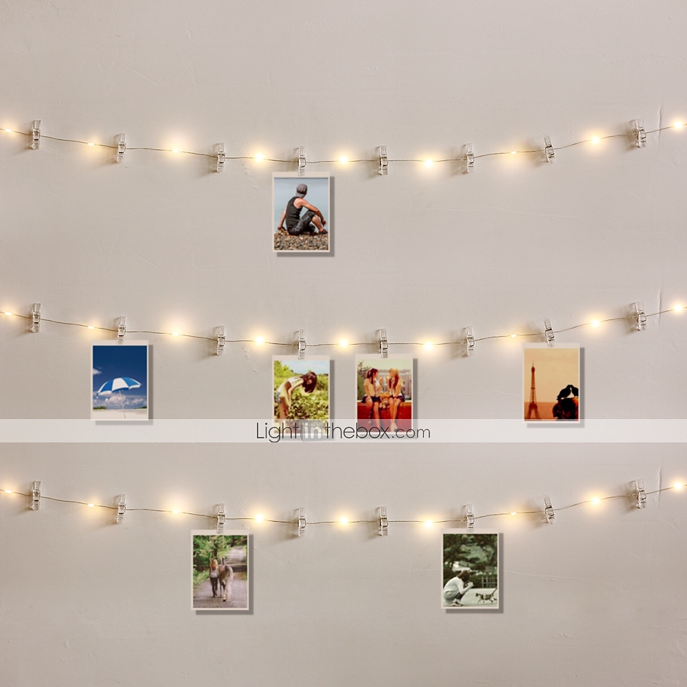 valokuvaleikevalo 50 värikäs led -yövalo koristelu asuntolan juhliin valoisa sali makuuhuoneen ilmapiiri kevyt juhla häät koristelu valokokoonpano 50 leikettä 1 sarja 2025 - $12.49 –P6