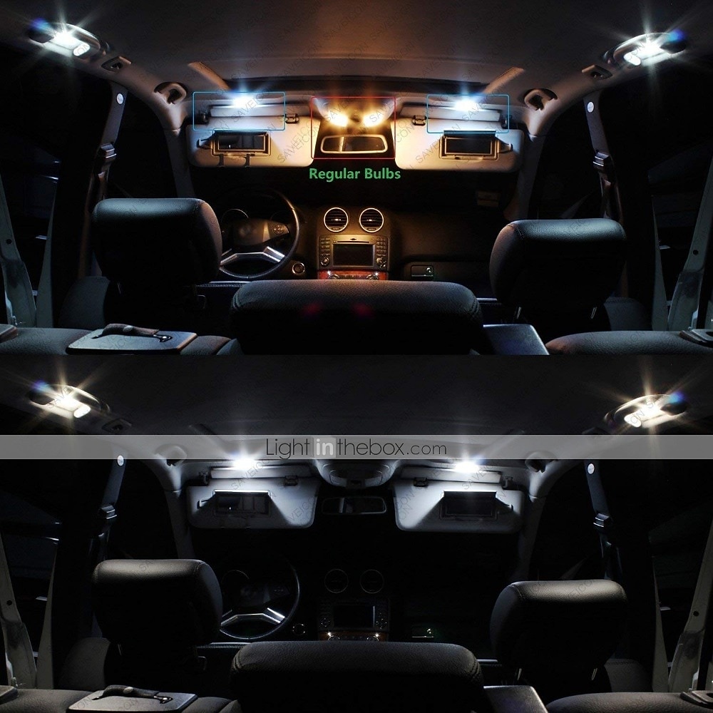 10Pcs 4Pcs 2Pcs T10 BA9S E10 G4 Wedge 5-SMD 5050 LED Light Bulbs W5W 2825 158 192 168 194 Interior Reading Dome Map Cargo Trunk Door Doorstep Courtesy License Plate Side Marker Light 2025 - $8.49 –P8