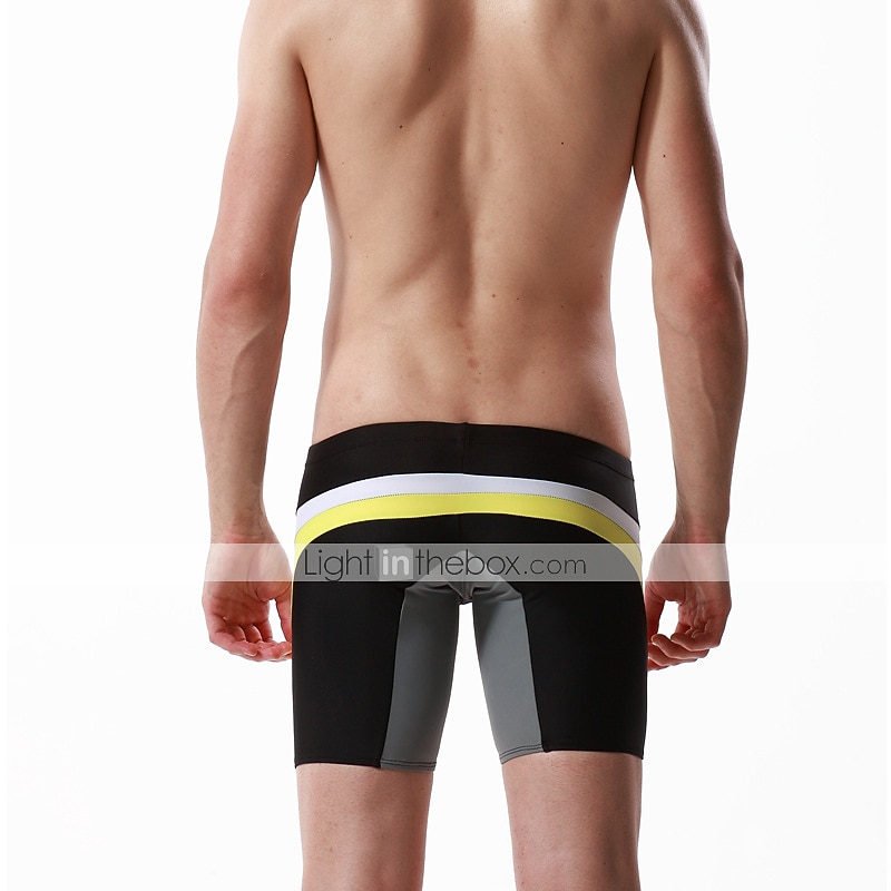 SEOBEAN® Per uomo Pantaloncini da mare Pantaloni Nuoto Surf Sport acquatici Costumi da bagno Traspirante Asciugatura rapida Comodo Chinlon Elastene Abbigliamento mare / Estate / Elasticizzato del 2026 a $16.49 –P4