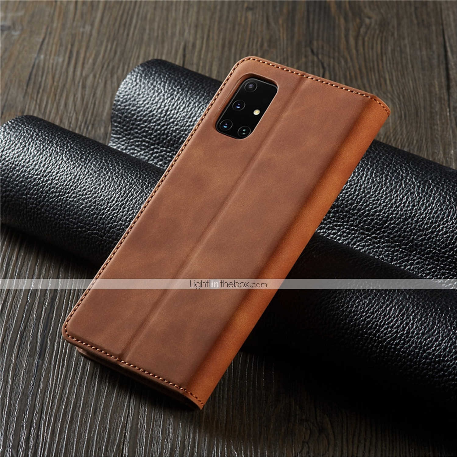 Capa Para Samsung Galaxy S24 S20 Plus S20 Ultra S20 S25 Ultra Capa Para Corpo Inteiro Carteira de Couro com Suporte de Pé Flip Carteira Couro Genuíno TPU Sólido de 2025 por $18.99 –P3
