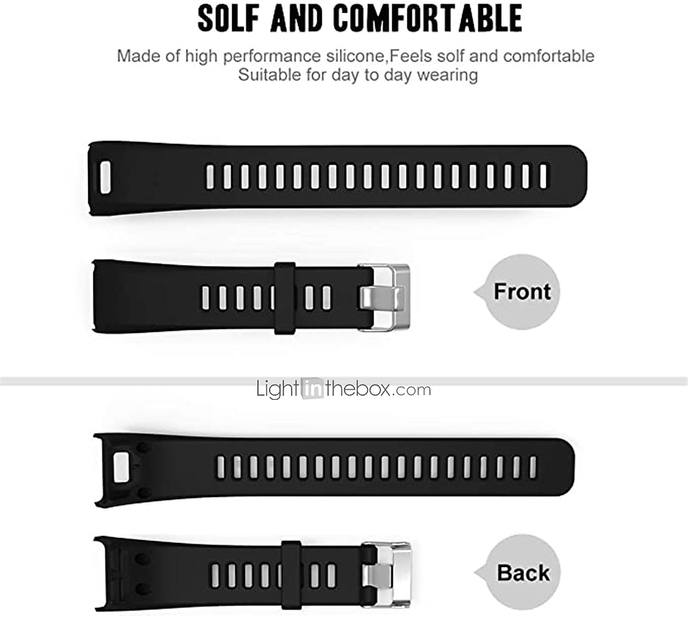 Watch Band for Garmin Vivosmart HR Silicone Replacement  Strap Breathable Sport Band Wristband 2026 - $12.99 –P2