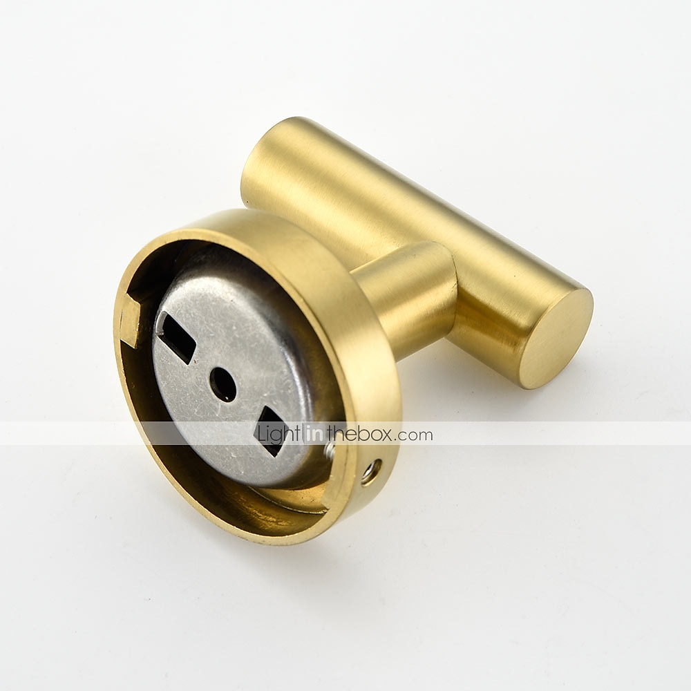 badrumsrock krok ny design rostfritt väggmonterad gyllene 2 st 2025 - $52.99 –P4