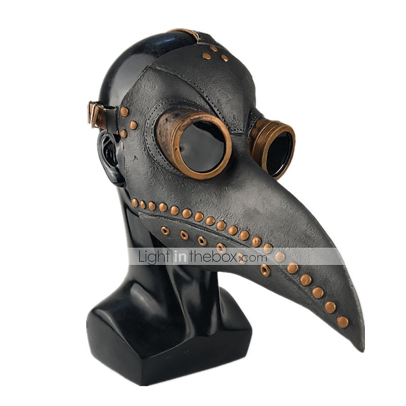 Retro Punk a gotika Steampunk Maska Maškarní Morový doktor Pevná barva Pánské Dámské Fantazie Steampunk předvečer Všech svatých Karneval Plesová maškaráda Párty Dospělé Maska Celý rok 2025 - $26.99 –P2