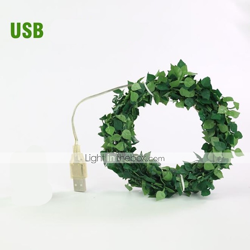 2025年 2m ストリングライト 20 LED SMD 0603 1個 温白色 感謝祭 クリスマス 防水 パーティー 装飾用 USBパワード バッテリー駆動  コレクション – $5.49 -P1