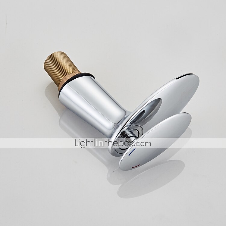 Rubinetto per lavabo da bagno, rubinetti per vasca da bagno in stile moderno monoforo a cascata in ottone con acqua calda e fredda del 2025 a $105.99 –P3