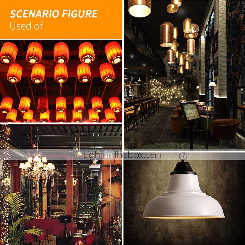 4pcs 1pcs New LED Dynamic Flame Effect Fire Light Bulb E27 LED Corn Bulb Creative Flickering Emulation 5W LED Lamp Light 2025 - $10.49 –P5
