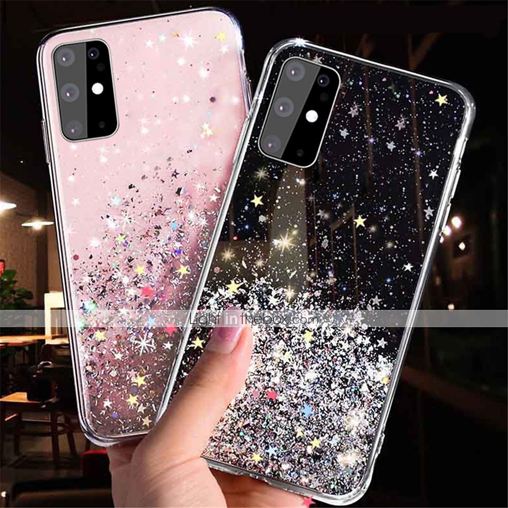 телефон Кейс для Назначение SSamsung Galaxy S24 S23 S22 S21 S20 Plus Ultra А73 А53 А33 A72 A52 A42 S25 Ультра Кейс на заднюю панель со стендом Полная защита тела Сияние и блеск 2025 - $11.99 –P8