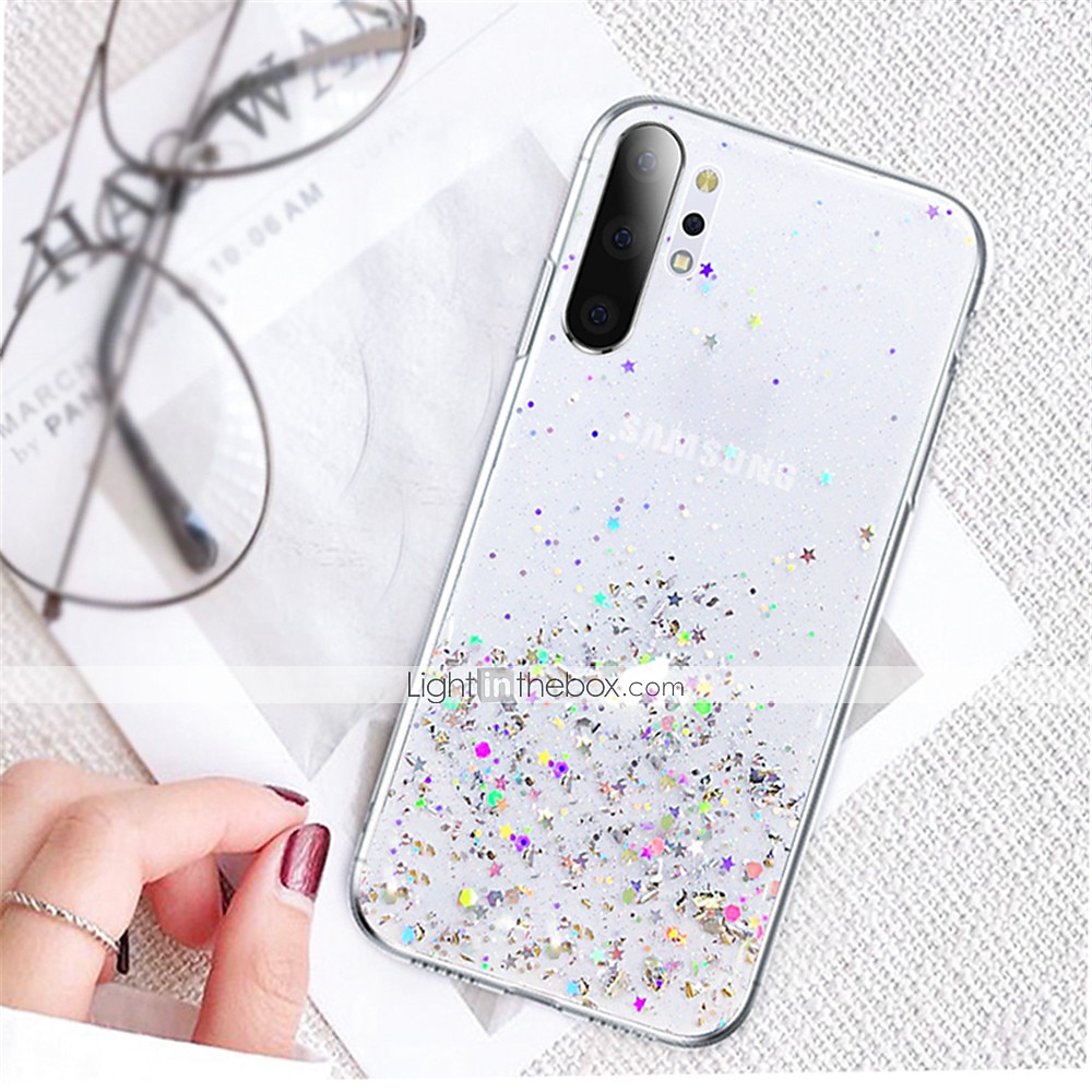τηλέφωνο tok Για Samsung Galaxy S24 S23 S22 S21 S20 Plus Ultra Α73 Α53 Α33 A42 S25 Ultra Πίσω Κάλυμμα Λάμψη γκλίτερ Ουρανός Λάμψη γκλίτερ TPU 2025 - $14.99 –P13
