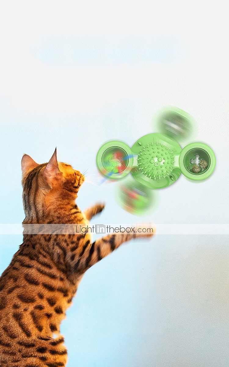 Jouets pour Chat Jouet interactif Jouet rotatif Ensemble de jouets pour chats Moulin à vent Jouets Interactifs pour Chat Jouets amusants pour chats Chat Petit Chat 1 jeu Rondes Compatible avec de 2025 ? $20.99 –P6
