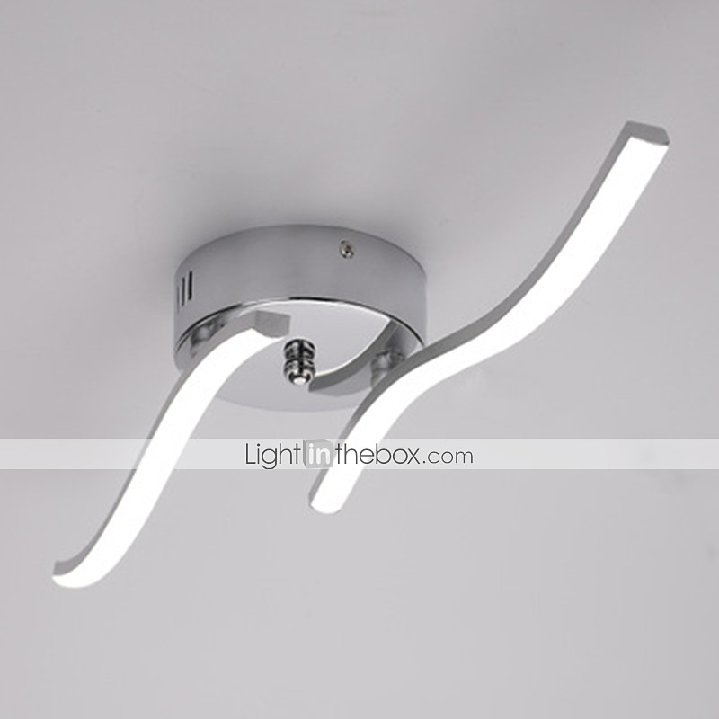 Zwei-Wellen-LED-Beleuchtung Wohnzimmer einfache moderne Wohnzimmer Deckenleuchte 12w 2026 - $117.99 –P3