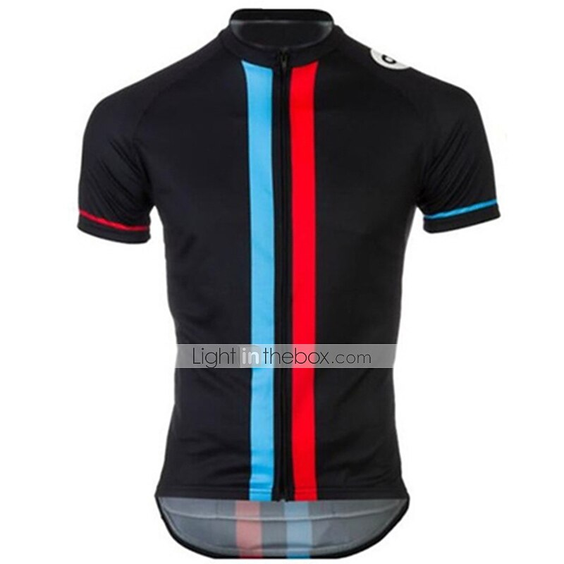 Per uomo Maglia da Ciclismo Tinta unica A righe A Motivi Manica Corta Bicicletta Maglia Top con 3 tasche posteriori Mountain Bike MTB Ciclismo su strada Resistente ai Raggi UV Asciugatura Rapida del 2026 a $30.99 –P1