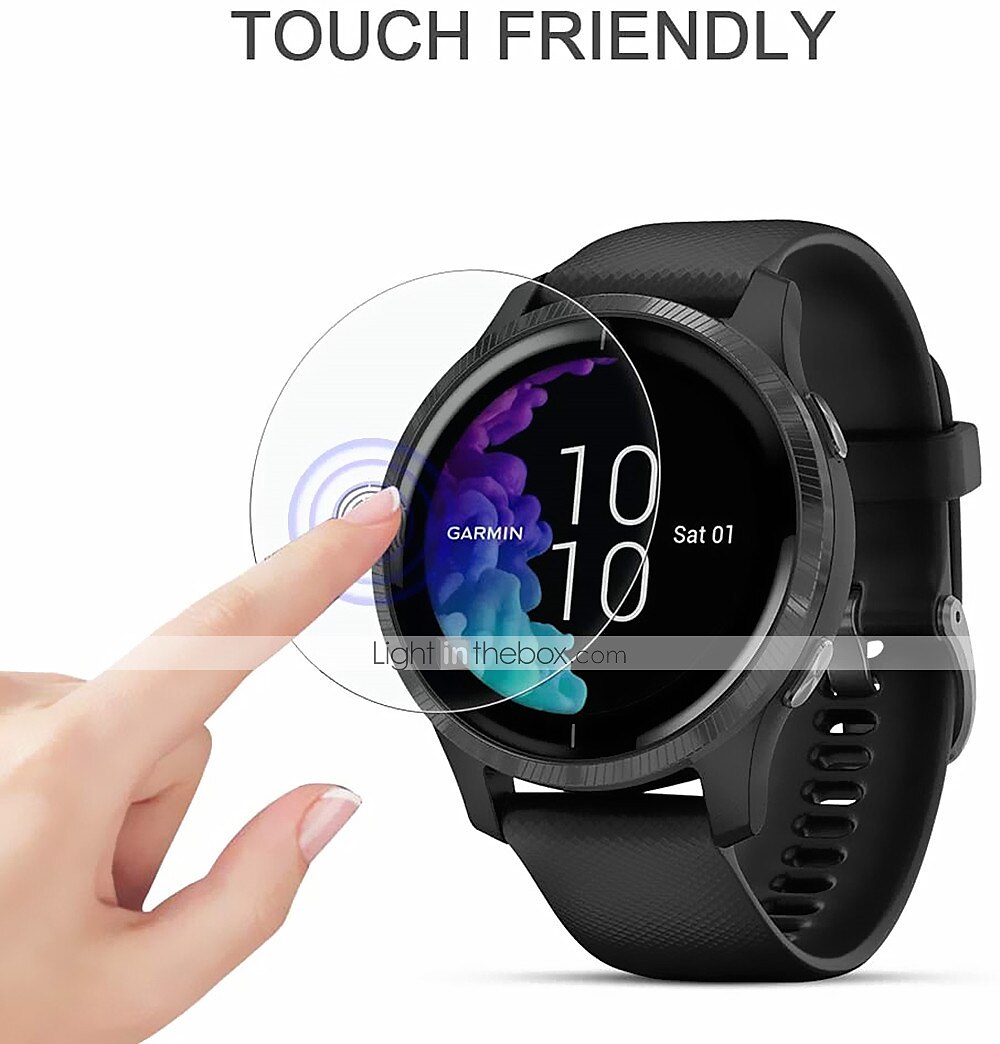 3 Pack Watch Screen Protector Compatible with Garmin Vivosmart 4 Venu Garmin Active Garmin Vivoactive 4 Vivoactive 4S Privacy Screen Protectors High Definition Shock Proof TPU Watch Accessories 2025 - NZ $15.49 –P3
