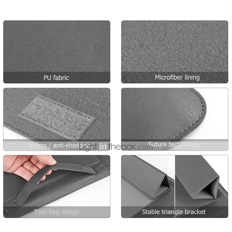 Laptop Sleeves 11.6" 12" 13.3" inch Compatible with Macbook Air Pro, HP, Dell, Lenovo, Asus, Acer, Chromebook Notebook Waterpoof Shock Proof PU Leather Classic Leather for Business Office 2025 - $31.99 –P4