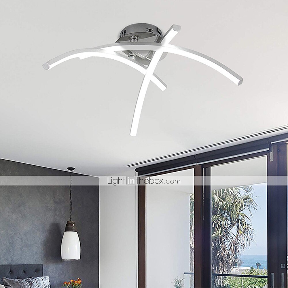 led lampes de salon et de chambre modernes simples créatives lanternes de ciel en forme de trois broches 18w de 2025 ? $120.99 –P2