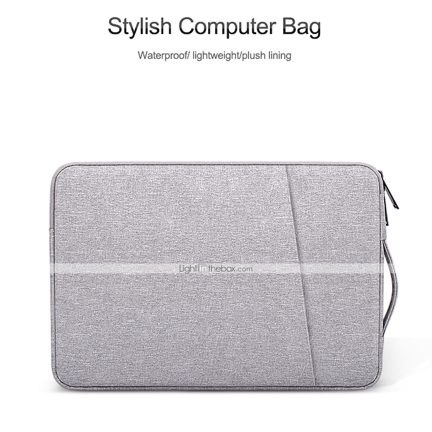 Ethnic 13-15 Inch Laptop Sleeve Bag Portable Dual Zipper Case Cover Pouch Holder Pocket Tablet Bag,Water Resistant,Black