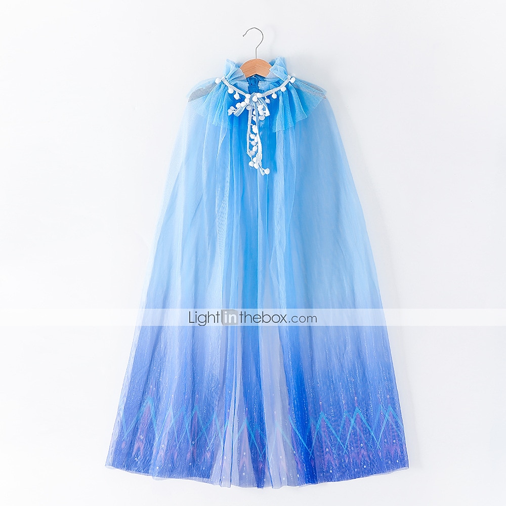 Princeznovské Elsa Cosplay kostým Přehoz Filmové kostýmy for Dívčí Dětské Den dětí Plesová maškaráda 2025 - $27.99 –P8