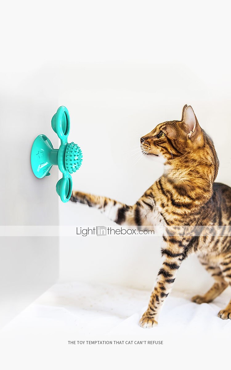 Jouets pour Chat Jouet interactif Jouet rotatif Ensemble de jouets pour chats Moulin à vent Jouets Interactifs pour Chat Jouets amusants pour chats Chat Petit Chat 1 jeu Rondes Compatible avec de 2025 ? $20.99 –P7