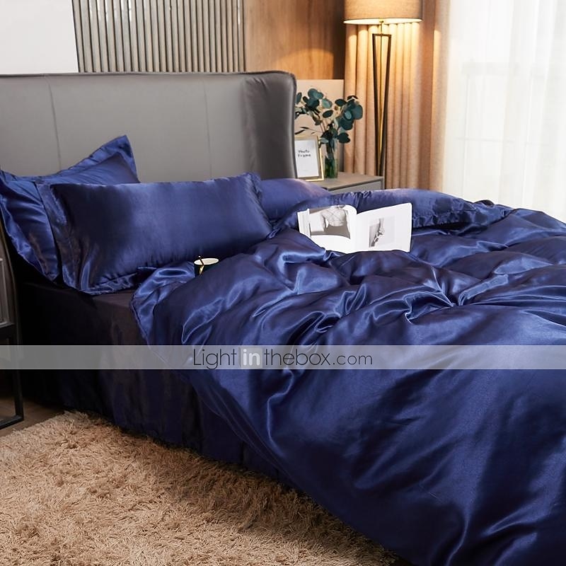 capa de edredom de seda manchada conjuntos de cama capa de edredom com 1 capa de edredom ou colcha, 1 lençol, 2 fronhas para casal/queen/rei (1 fronha para solteiro/solteiro) de 2025 por $41.99 –P3