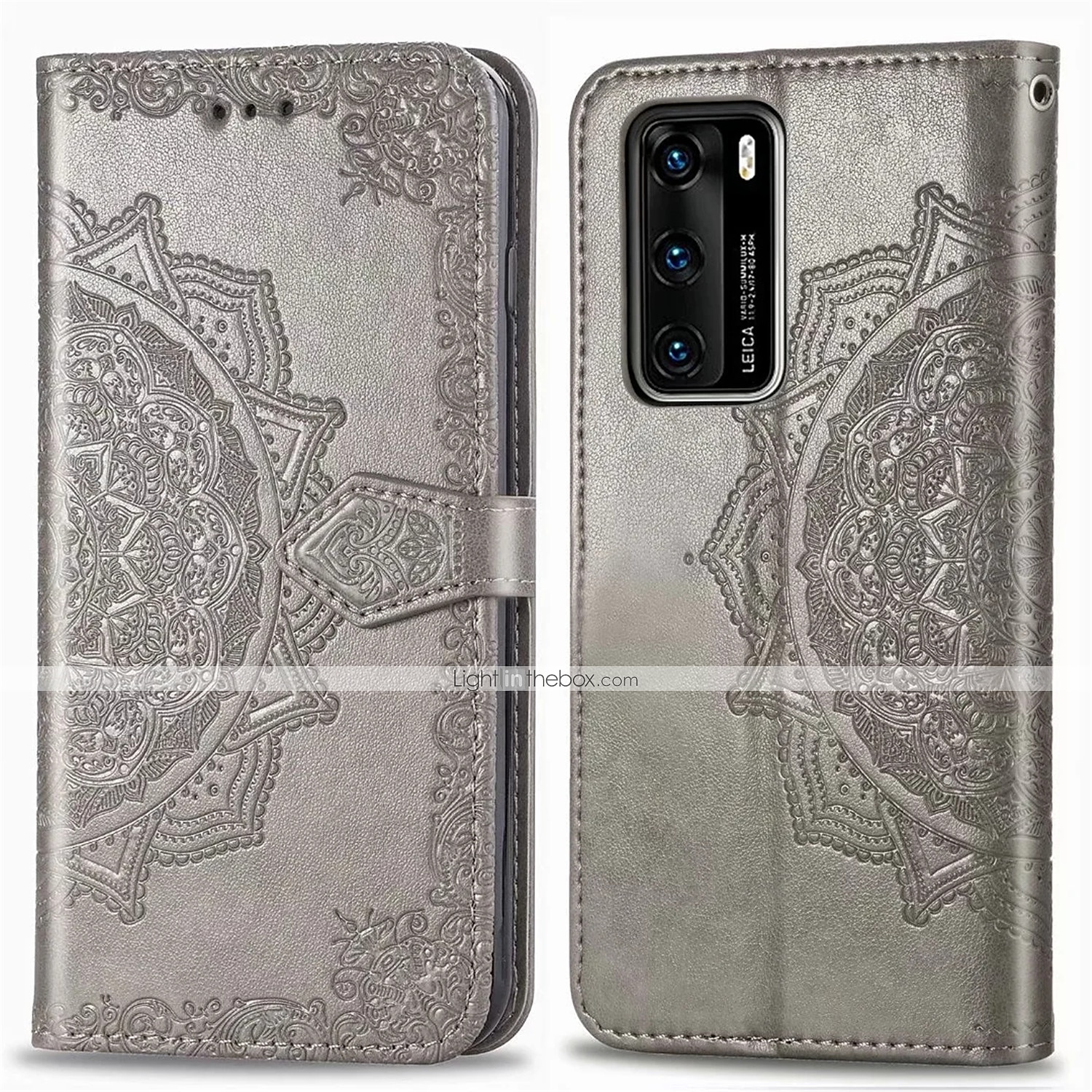 2025年 電話 ケース 用途 Huawei P40 P40 Pro P40ライト ウォレットカードケース スタンド付き フリップ ウォレット フラワー TPU PUレザー コレクション – $15.99 –P12