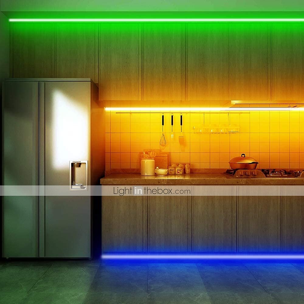 10m 32.8ft led strip light conjuntos de luz regulável rgb mudança de cor 600 leds 5050 smd controle remoto ip44 para decoração de festa em casa diy de 2025 por $47.99 –P6