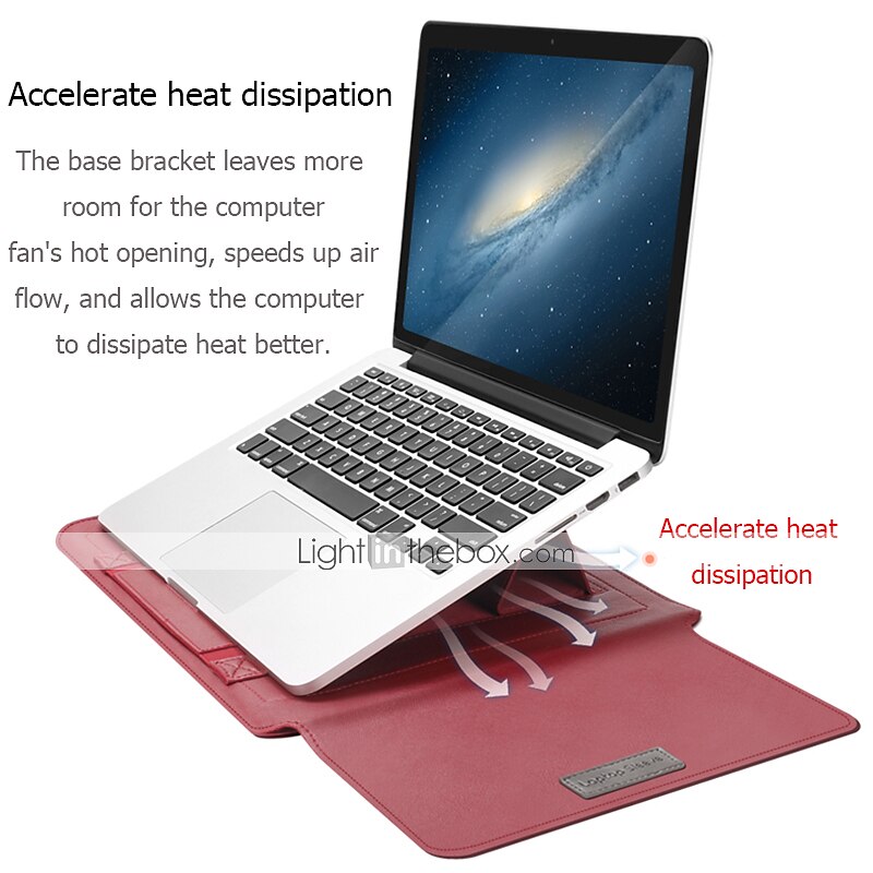 Laptop Sleeves 11.6" 12" 13.3" inch Compatible with Macbook Air Pro, HP, Dell, Lenovo, Asus, Acer, Chromebook Notebook Waterpoof Shock Proof PU Leather Classic Leather for Business Office 2025 - $31.99 –P6