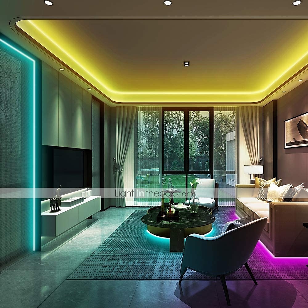 10m 32.8ft led strip light conjuntos de luz regulável rgb mudança de cor 600 leds 5050 smd controle remoto ip44 para decoração de festa em casa diy de 2025 por $47.99 –P5