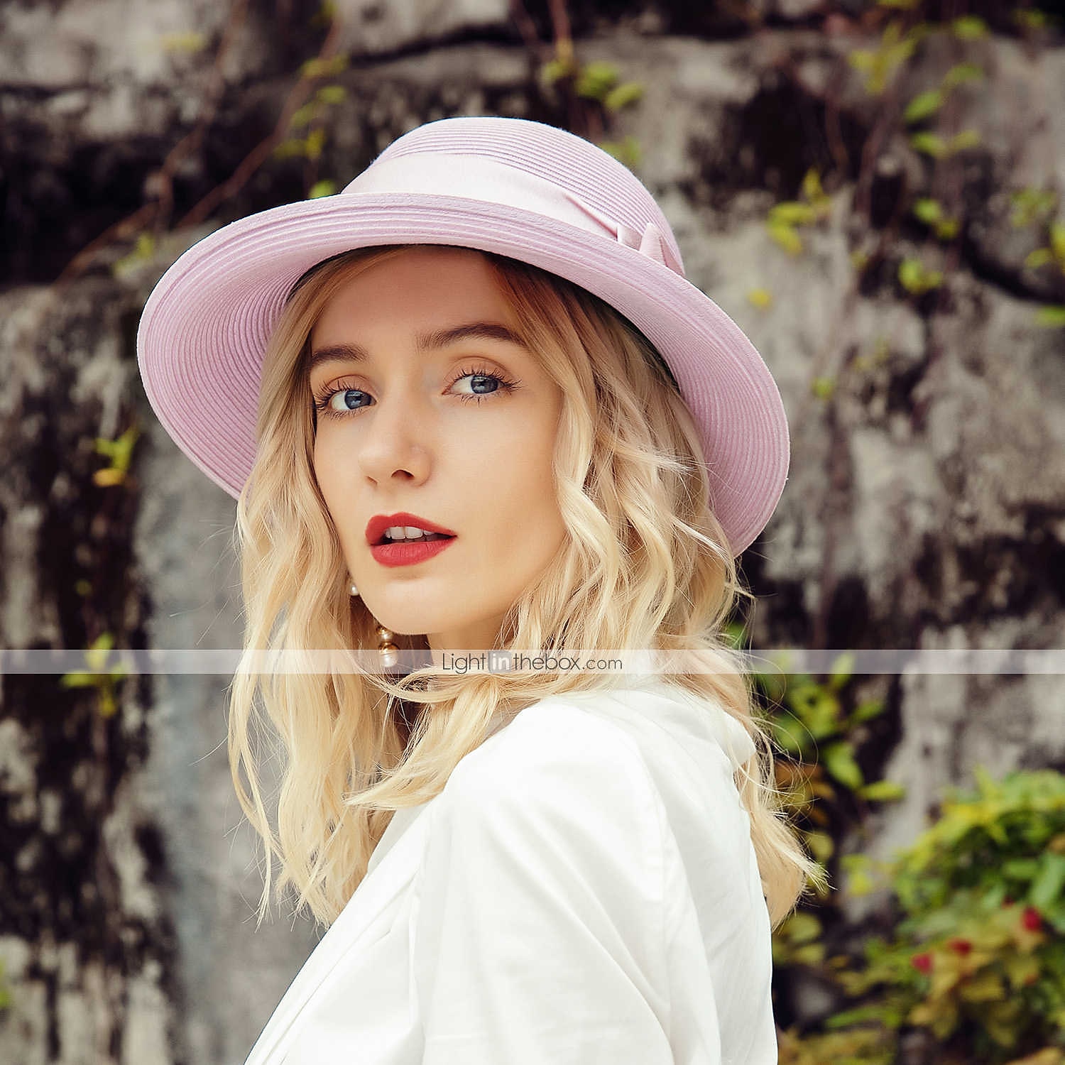 chapeaux élégants en polyester avec nœud papillon 1pc casque décontracté de 2025 ? $27.99 –P1