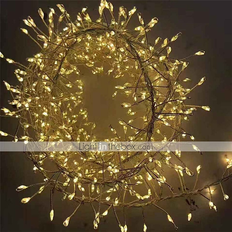 2m 100leds חוט נחושת אורות חזיז פיות זר אור למסיבת חתונת חלון חג המולד תפאורה לבנה חמה מופעלת על סוללה (מגיעה ללא סוללה) 2025 - $17.49 –P7