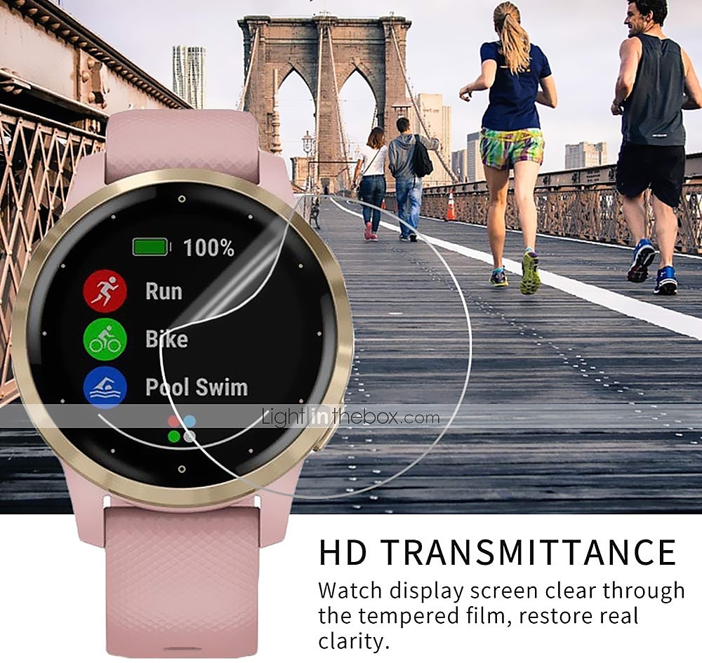 3 Pack Watch Screen Protector Compatible with Garmin Vivosmart 4 Venu Garmin Active Garmin Vivoactive 4 Vivoactive 4S Privacy Screen Protectors High Definition Shock Proof TPU Watch Accessories 2025 - NZ $15.49 –P10