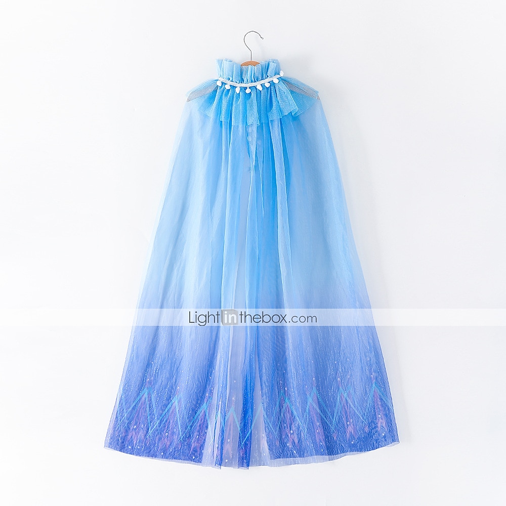 Princeznovské Elsa Cosplay kostým Přehoz Filmové kostýmy for Dívčí Dětské Den dětí Plesová maškaráda 2025 - $27.99 –P9