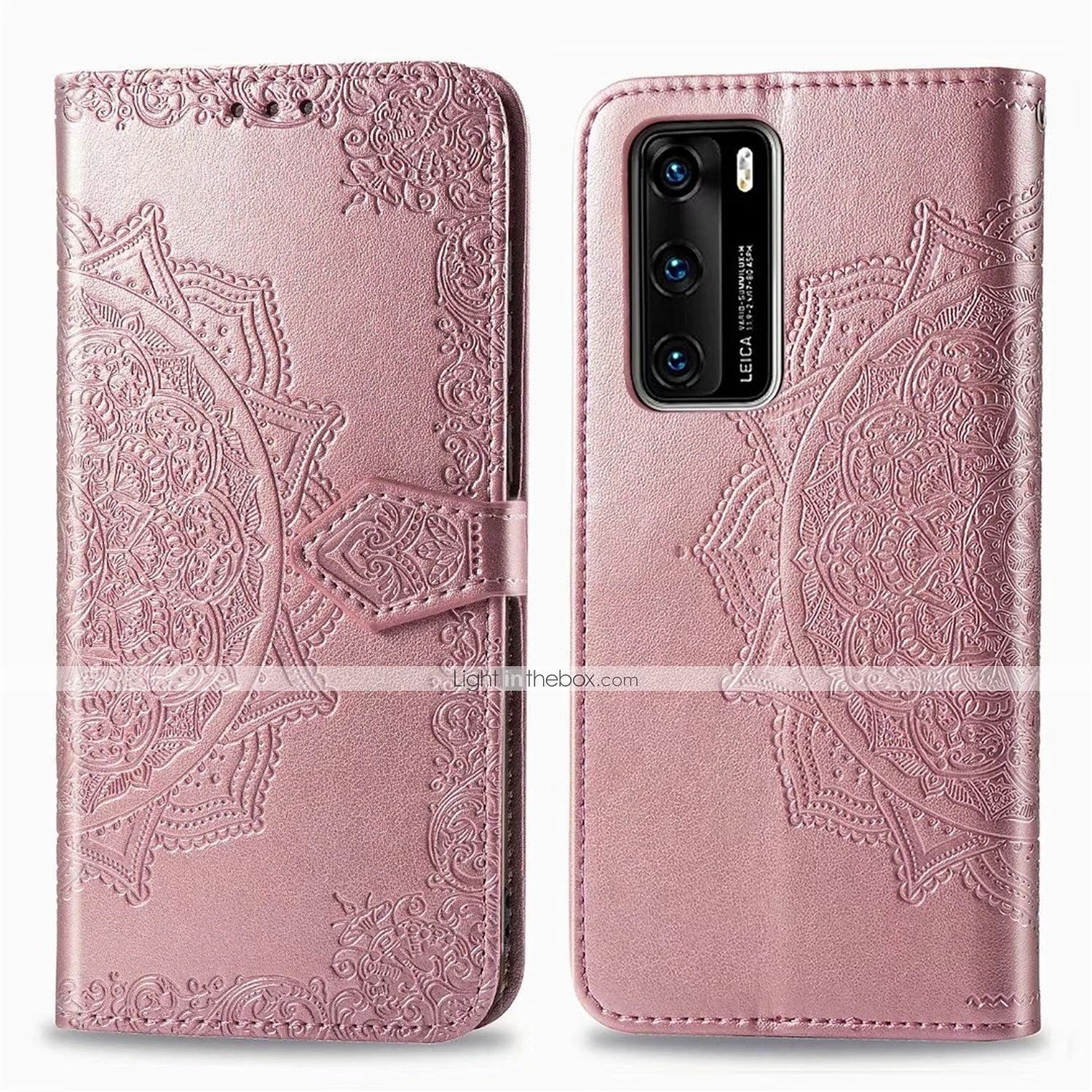 2025年 電話 ケース 用途 Huawei P40 P40 Pro P40ライト ウォレットカードケース スタンド付き フリップ ウォレット フラワー TPU PUレザー コレクション – $15.99 –P10
