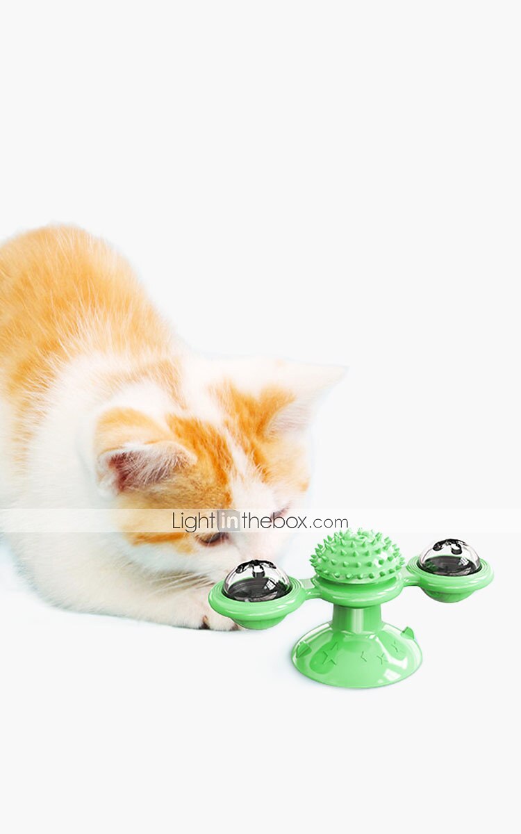 Jouets pour Chat Jouet interactif Jouet rotatif Ensemble de jouets pour chats Moulin à vent Jouets Interactifs pour Chat Jouets amusants pour chats Chat Petit Chat 1 jeu Rondes Compatible avec de 2025 ? $20.99 –P3