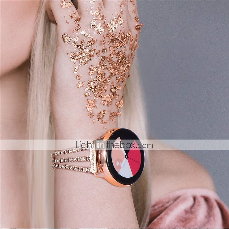 Cinturino per orologio  per Samsung Watch 7/6/5/4 40/44mm, Galaxy Watch 5 Pro 45mm, Galaxy Watch 6/4 Classic 42/46/43/47mm, Watch 3, Active 2, Gear S3 S2 Acciaio inossidabile Sostituzione Cinghia del 2026 a $21.99 –P5