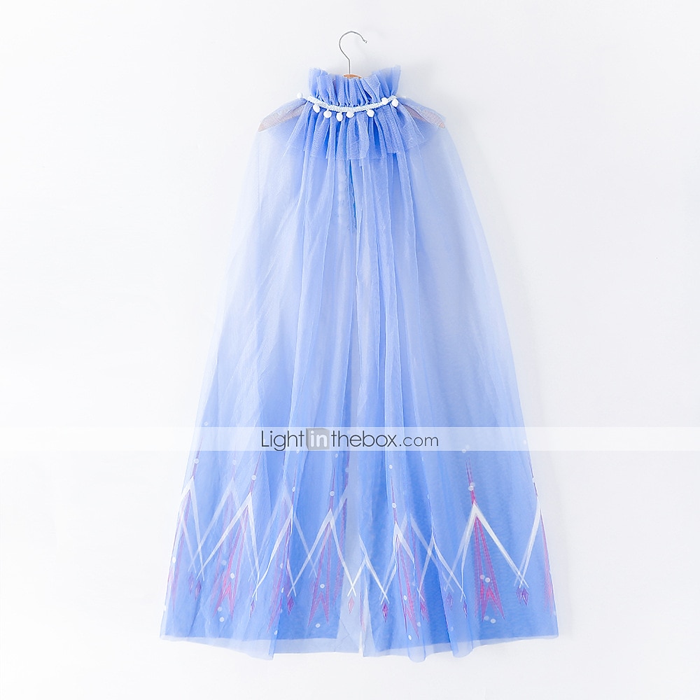 Princeznovské Elsa Cosplay kostým Přehoz Filmové kostýmy for Dívčí Dětské Den dětí Plesová maškaráda 2025 - $27.99 –P2